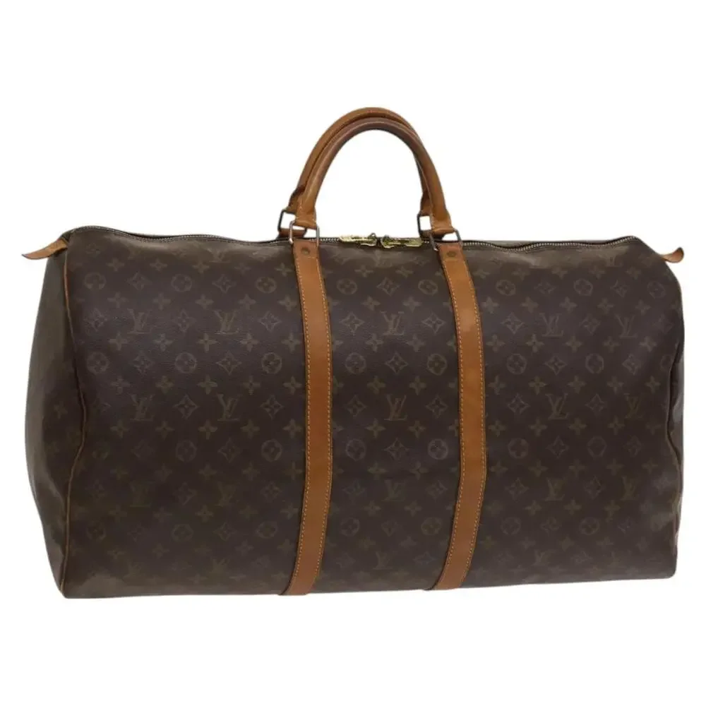LOUIS VUITTON Monogram Keepall 60 Boston Bag M41422